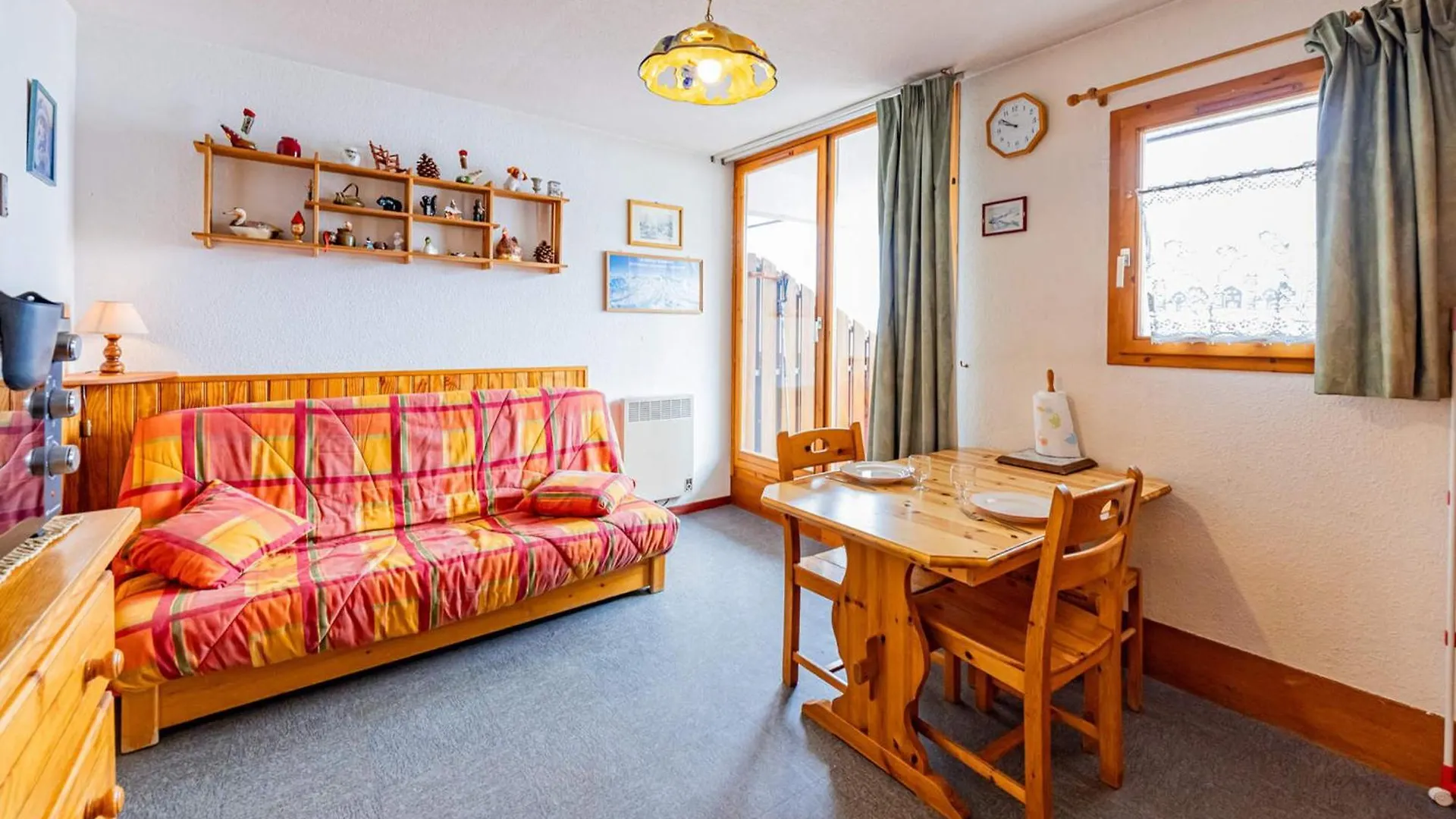 아파트 Studio Cosy 4 Pers, Balcon, Au Pied Des Pistes - Fr-1-807-33 생프랑수아롱샴 프랑스