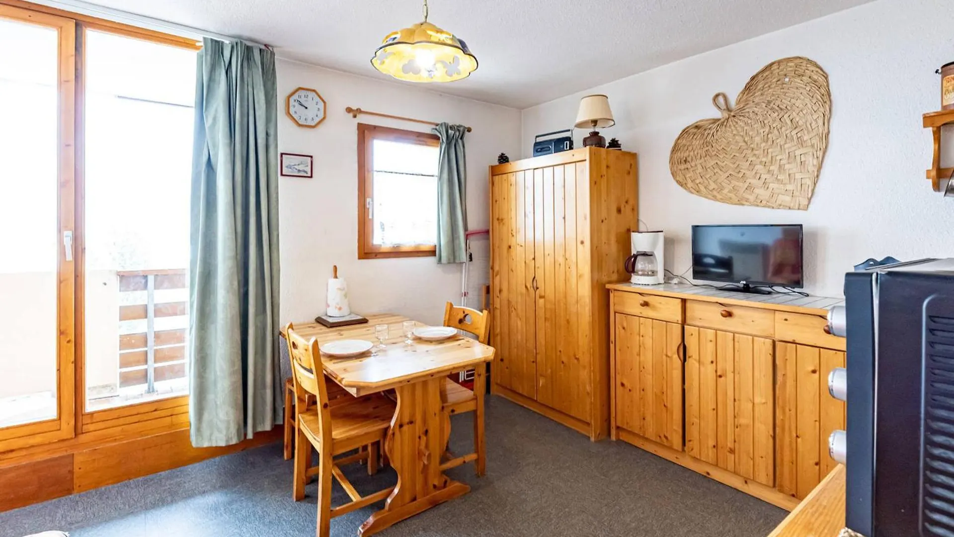 아파트 Studio Cosy 4 Pers, Balcon, Au Pied Des Pistes - Fr-1-807-33 생프랑수아롱샴